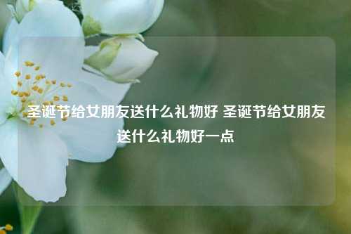 圣诞节给女朋友送什么礼物好 圣诞节给女朋友送什么礼物好一点